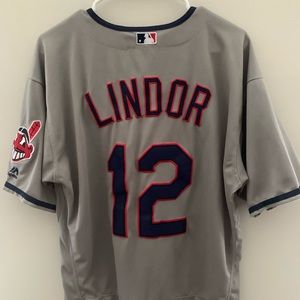 Francisco Lindor Cleveland Indians jersey. Size XL.